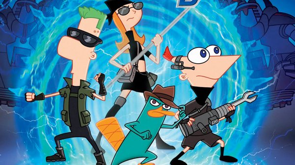 basauri_ibaigane_zinema_phineas_and_ferb_cartel