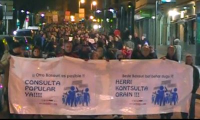 basauri otro basauri manifestacion enero pancarta