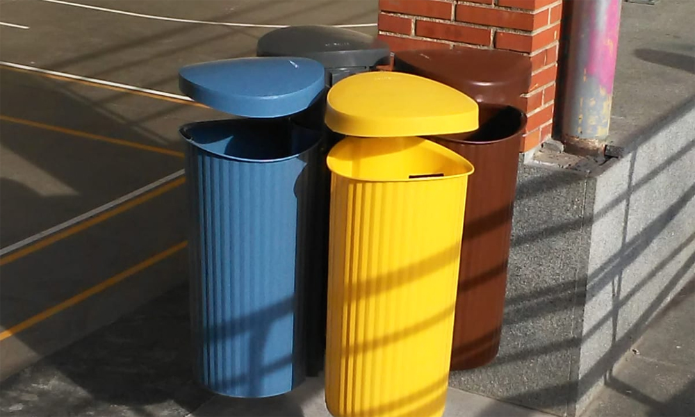 papeleras reciclaje selectivo